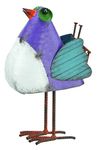 Regal Art & Gift Folk Bird Decor, Purple