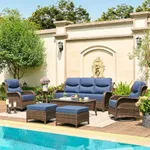 HILLGA Luxury Patio Furniture Set w