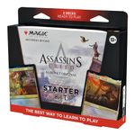 Magic: The Gathering - Assassin's Creed - Starter Pack | Learn Magic with 2 Assassin's Creed Theme Decks | Trading Card Game for Two Players from 13 Version)