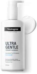 Neutrogena Ultra Gentle Creamy Cleanser | 14X Gentler Cleanser | All Skin Types Including Sensitive Skin | Face Wash for Sensitive Skin for Men & Women | With Barriercare Technology & 10% Glycerin | Paraben-Free