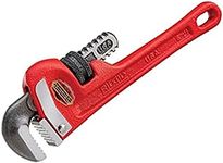 RIDGID 31010 Model 10 Heavy-Duty Straight Pipe Wrench, 10-inch Plumbing Wrench