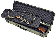 SKB Injection Molded 495-Inch Double Bow/Rifle Case (OD Green),3i-5014-DB-M