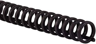 GBC Binding Spines/Spirals/Coils, 5/16" Diameter, 45 Sheet Capacity, ProClick, Black, 100 Pack (2514700)