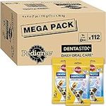 Pedigree DentaStix 112 Sticks Functional Snacks, Daily Dental Chews for Small Dogs (5 -10 kg), Megapack