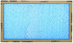 12 Pack - EZ Flow II 12x20x1-In. Flat Panel Spun Fiberglass Air Filter, 30 Days -10055.011220