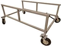 Champ Folding Pickup Truck Bed Dolly with 8" Pneumatic Wheels 6271