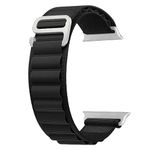 ACM Watch Strap Slide Nylon Loop Compatible with Boat Wave Genesis Smartwatch Sports Hook Band Black