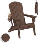 Plawdlik Folding Adirondack Chair, 