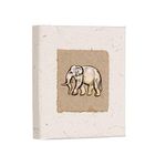 Elephant Dung Notebook | Handmade, Fair Trade & Eco Friendly Notebook | Sustainable Journal, Diary, Unlined Paper, Planner For Men and Women | Sketchbook, Travel Diary and Notebook Alternative (Small)