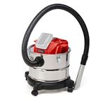 Einhell Cordless Ash Vacuum Cleaner 18V TE-AV 18/15 Li C-Solo Power X-Change (Li-Ion, 18V, 100 mbar Suction Power, 15 L, Filter Cleaning System, Battery and Charger Not Included)