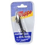 Mepps Aglia Flying C 10g, 15g, 25g**Yellow, Orange, Black, Red Salmon Lure (15 gram Black w/ Silver Blade)