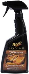 Meguiar's Gold Class Leather Conditioner, 473 ml | Nourishes and Protects Car Leather | Restores Softness and Flexibility | Prevents Cracking and Fading