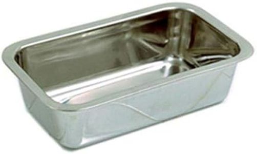 Norpro Stainless Steel Bread Loaf Meatloaf Dessert Pan with A Mirror Finish 3849