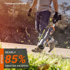 WORX Nitro 36V Cordless Leaf Blower – Powerful Battery Garden Tool