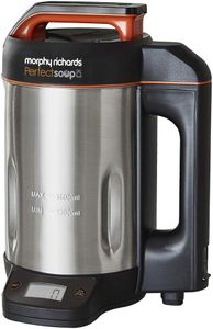 Morphy Richards Soup Maker 1.6L – Stainless Steel, Easy Clean