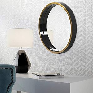 Howard Elliott Brando Wall Mirror, 24 Inch, Glossy Gold