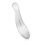 Vintageware Stainless Steel Gua Sha Massager (IASTM Tool) For Massage & Acupressure Therapy Trigger Point Treatment Scraping Face Massage Tool (S- Shaped)