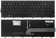 Laptop US Black Backlit Keyboard for Dell Inspiron 15 3551 3552 3558 3559 3565 3567 5555 5565 5566 5558 5559 7559 Series