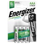 Energizer Rechargeable Battery AAA, Extreme Rechargeable, 4 Pack