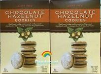 2 Packs Trader Joe's Chocolate Hazelnut Cookies 10 oz Each Pack