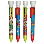 Raymond Geddes Dr. Seuss Grinch 6-Color Pens with Stamper - Pack of 12