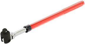 ARES 40009 – 1/2-Inch Drive Extendable Red Breaker Bar – 16-Inch to 24-Inch Extendable Length – Easy Use Twist Lock Adjustable Design