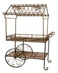 Deer Park TC104 Steel Flower Cart, Large