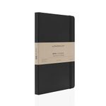 myPAPERCLIP 2023 Weekly Planner R2 A5 Size Notebook | Hand Drawn Vegan Leather Back | Notebook For Gifting | Ruled, 192 Pages, 80 GSM, Black, Pack of 1