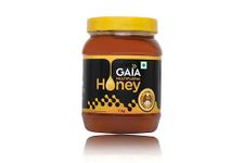 GAIA 100% Pure Organic Raw Honey, Pure and Natural | Unprocessed | Highly Nutritious | Rich in Antioxidants | No Artificial Color & Sugar 1kg