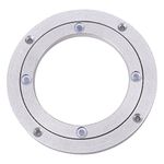 Turntable Bearing, 8Inch Aluminium Alloy Lazy Susan Bearing Turntable Round Dining Table Smooth Swivel Plate