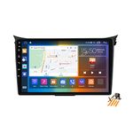 YCJB Android 12.0 Radio 2 Din Car Stereo for Hy-undai I30 2011-2017 GPS Sat Navigation 9'' Headunit MP5 Multimedia Video Player FM BT Receiver with 4G 5G WiFi SWC DSP Carplay,M400S