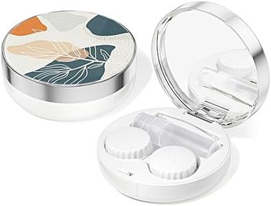 Contact Lens Case/Contact Case, Travel Contact Lens Case Cute Contact Case and Solution Perfect for Daily Travel Outdoor