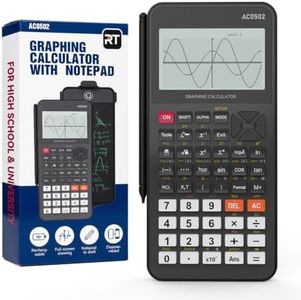 ROATEE Rechargeable Graphing Scientific Calculators with Detachable Notepad