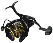 PENN Battle III Spinning, Fishing Reel, Spinning Reels, Sea - Inshore Fishing, Rugged, Saltwater Spin Reel for Lure and Bait Fishing - Bass, Pollack, Cod, Mackerel, Wrasse, Unisex, Black Red, 4000HS