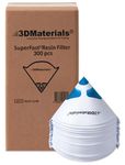 SuperFilter 300 pcs, Disposable Filter, 3D Printer Resin and Paint Strainer, Made in Korea by 3DMaterials