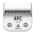 Andis 72615 CeramicEdge Carbon-Infused Steel Pet Clipper Blade, Size-4FC, 3/8-Inch Cut Length