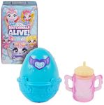 HATCHIMALS Alive, 1-Pack Surprise Box Mini Figures Toy in Self-Hatching Egg (Style May Vary), Kids’ Toys for Girls and Boys Aged 3 and up