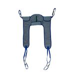 Patient Aid Padded Toileting Sling (PA122M), with Lower Back Support and Lifting Straps for Moving Patients to and from Commodes and Toilets, Medium 93 x 85 cm Lift Sling Can Hoist 54 to 98 kgs