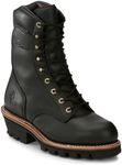 Chippewa Men's Waterproof Work Boot Steel Toe - 59410, Black, 12 X-Wide