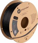 Polymaker Glitter PLA Filament 1.75mm, Galaxy Black PLA 3D Printer Filament Marble Black 1kg - Twinkling Filament, Dimensional Accuracy +/- 0.03mm (0.6mm Nozzle Required)