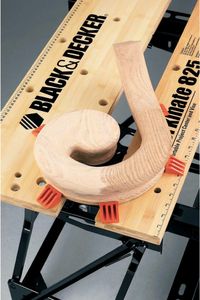 BLACK+DECKER Workmate 825 Portable Workbench – Heavy Duty Folding Table