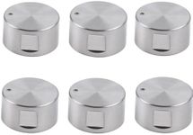 6Pcs Gas Stove Control Knobs, 6mm C