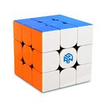 GAN 356 R S, 3x3 Speed Cube Gans 356RS Magic Cube for Kids Teens Beginners Holiday Birthday Gifts (Stickerless)