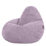 icon Dalton Kids Cord Bean Bag Chair, Lavender Purple, Large Bean Bag Chairs for Kids, Jumbo Cord Kids Bean Bags for Girls and Boys, Fluffy Bean Bags Nursery Decor Bedroom Accessories