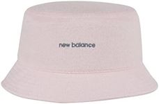 New Balance Men's and Women's Terry Lifestyle Bucket Hat, One Size, Stone Pink