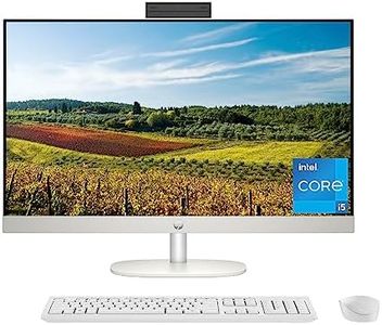 HP 27 inch All-in-One Desktop PC, FHD Display, 13th Gen Intel Core i5-1335U, 16 GB RAM, 512 GB SSD, Intel UHD Graphics, Windows 11 Home, 27-cr0070 (2023)