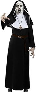 Funidelia | Disfraz de La Monja Valak para hombre y mujer The Nun, Terror - Disfraz para adultos y divertidos accesorios para Fiestas, Carnaval y Halloween - Talla Estándar - Negro