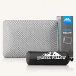 PEUJEW Travel Pillow Memory Foam Pi