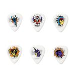 jim Dunlop Guitar Pick Blackline Standard Forbes S1 1mm (6 PK) Bl100P