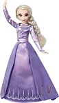 Disney Frozen Arendelle Elsa Fashion Doll With Detailed Ombre Blue Dress Inspired by Disney's Frozen 2 - Toy For Kids Ages 3 and Up [Amazon Exclusive]